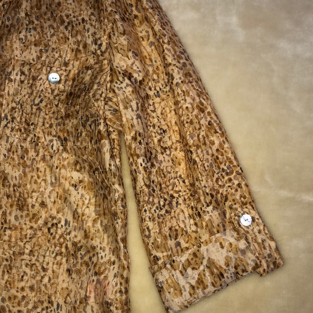 Ruby Rd. Printed Button Down - image 3